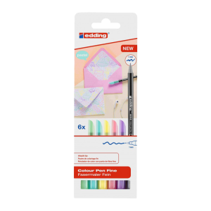 Caixa retolador edding pastel